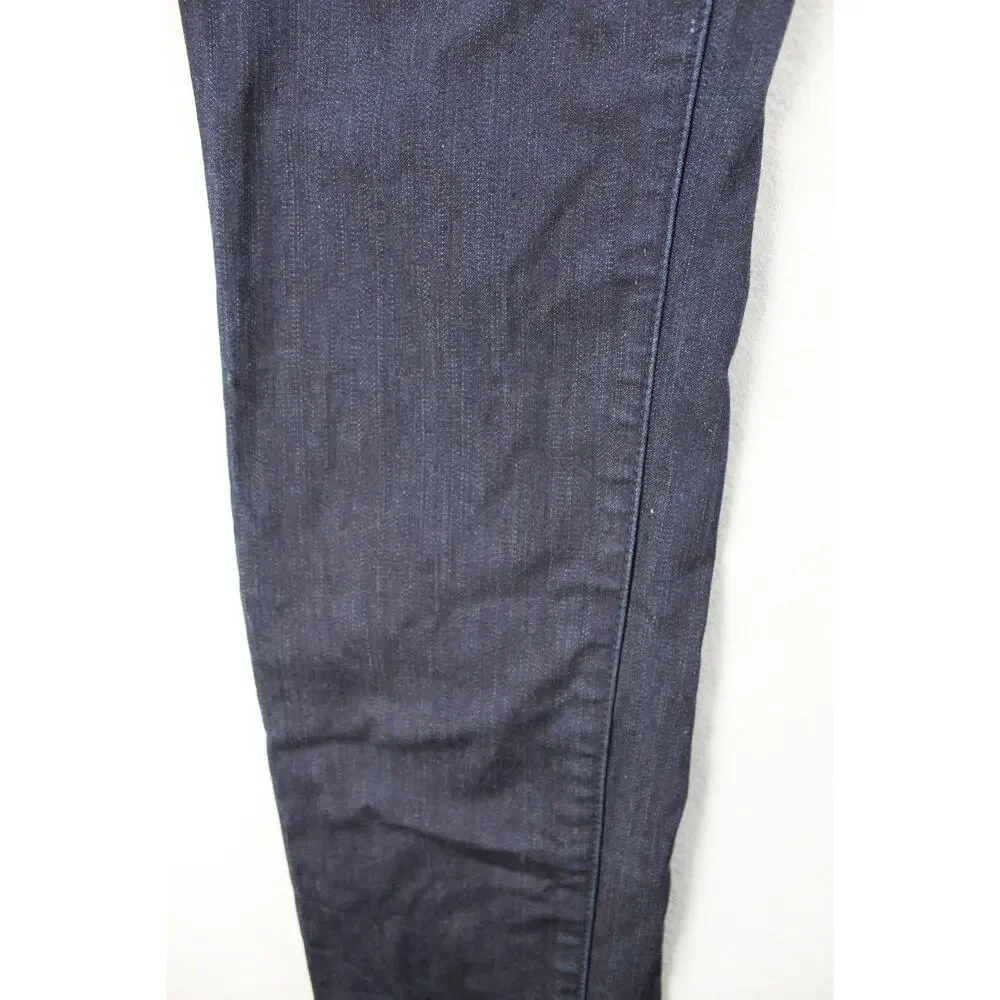 Tory Burch Super Skinny Jean Leggings Women's 31 Dark Wash Gold Hardware